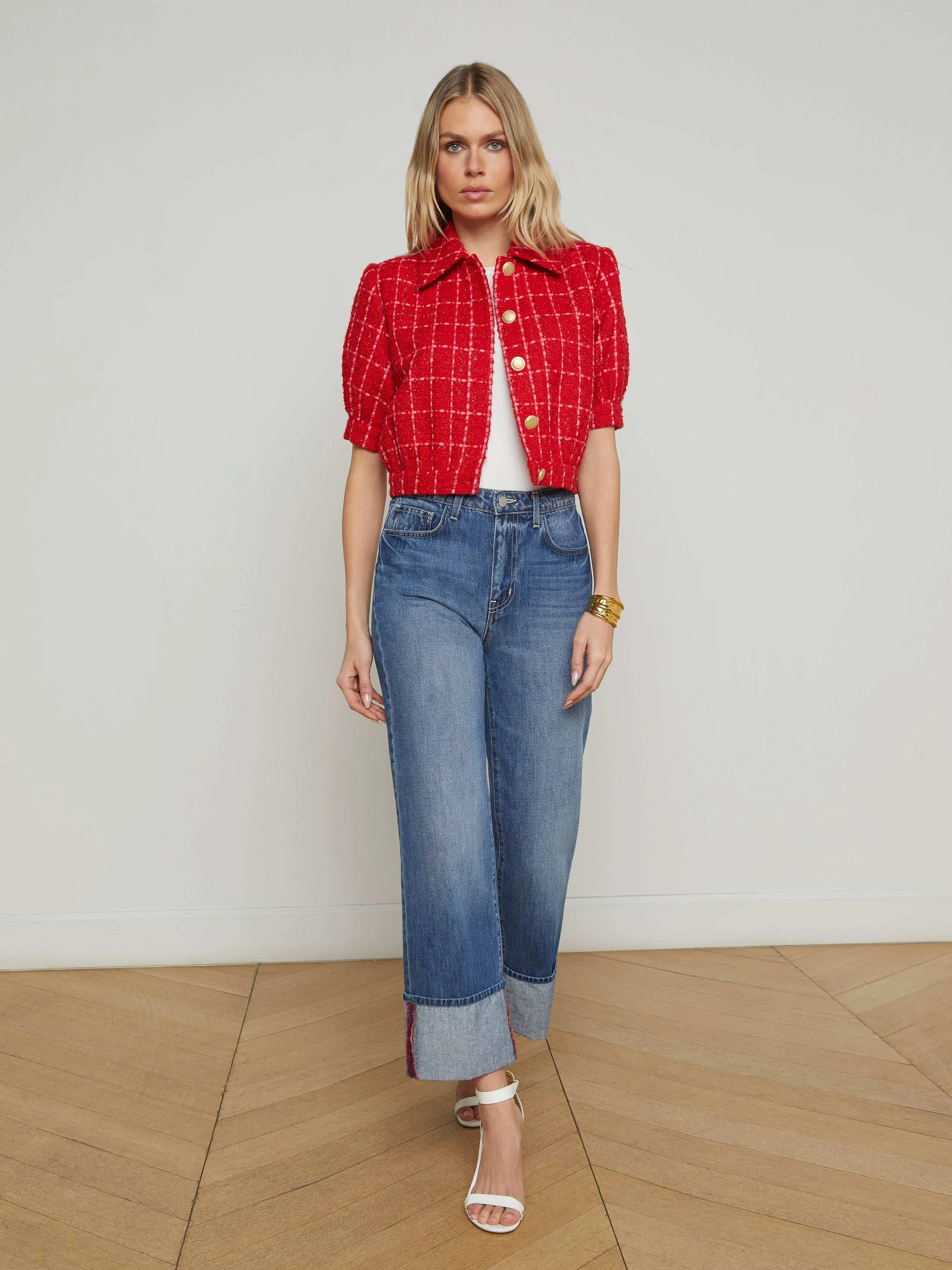 Cove Cropped Tweed Jacket