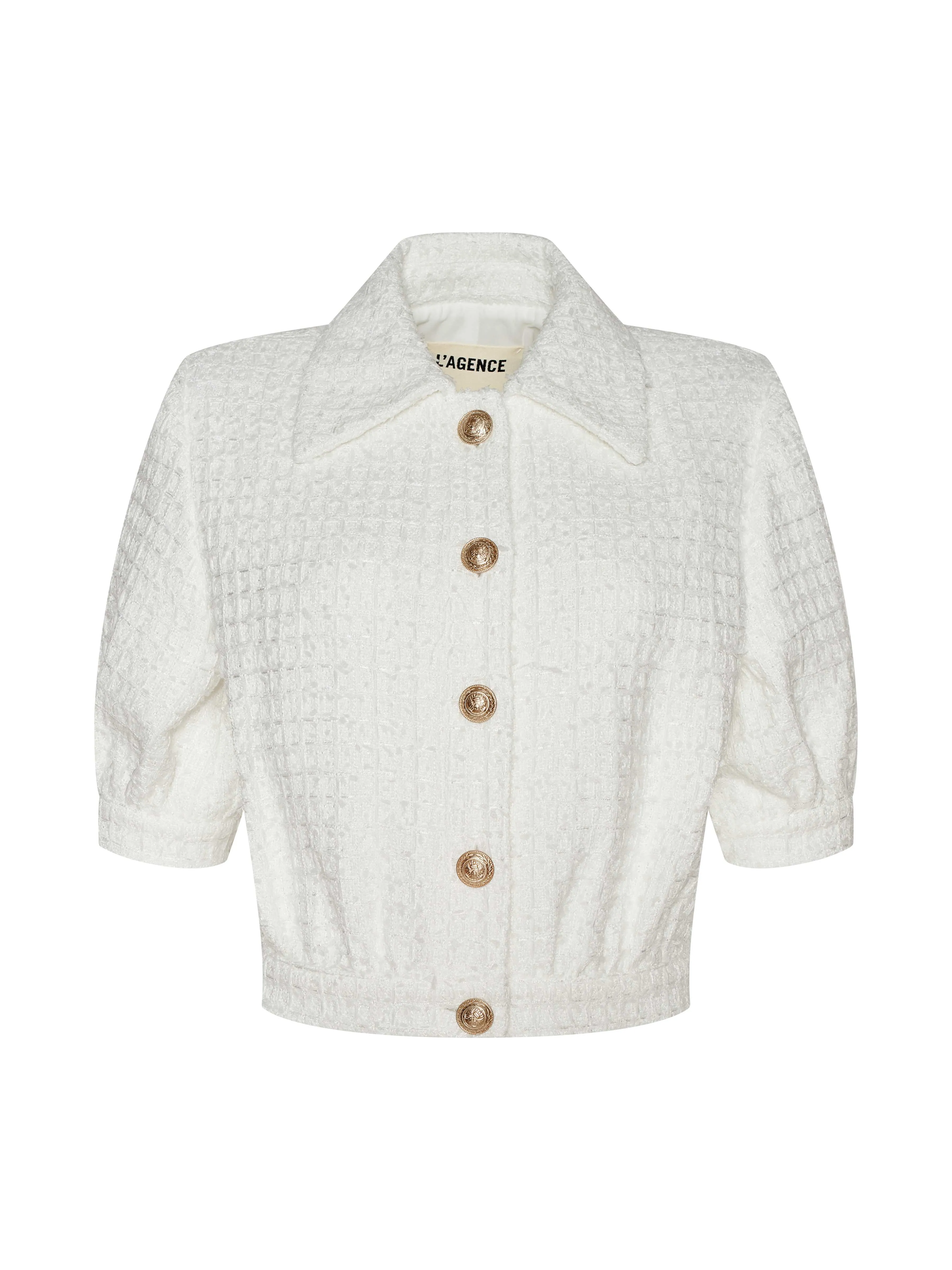 Cove Cropped Tweed Jacket