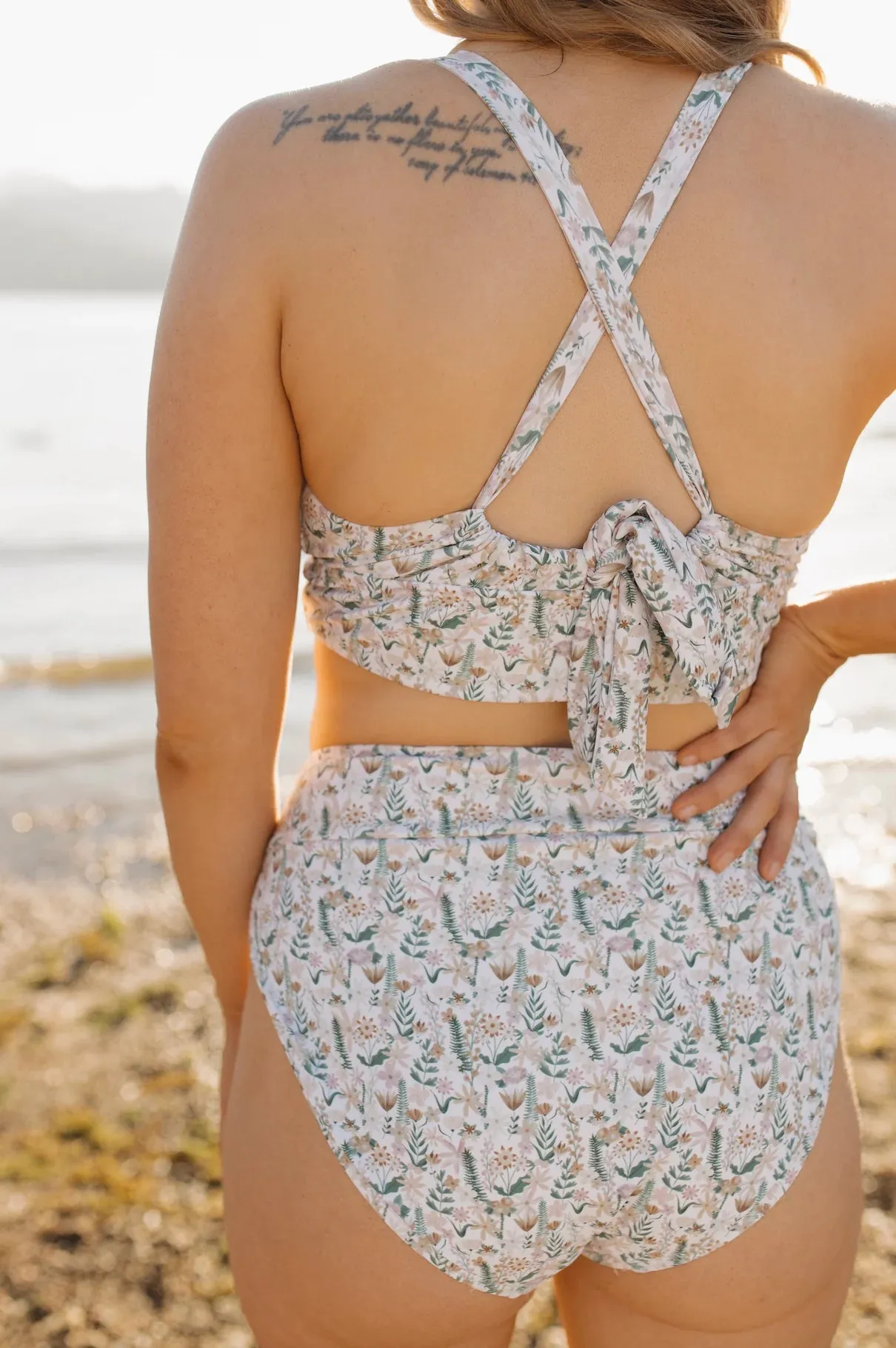 Current Tyed Women's Mid Rise Cross Front Bottoms