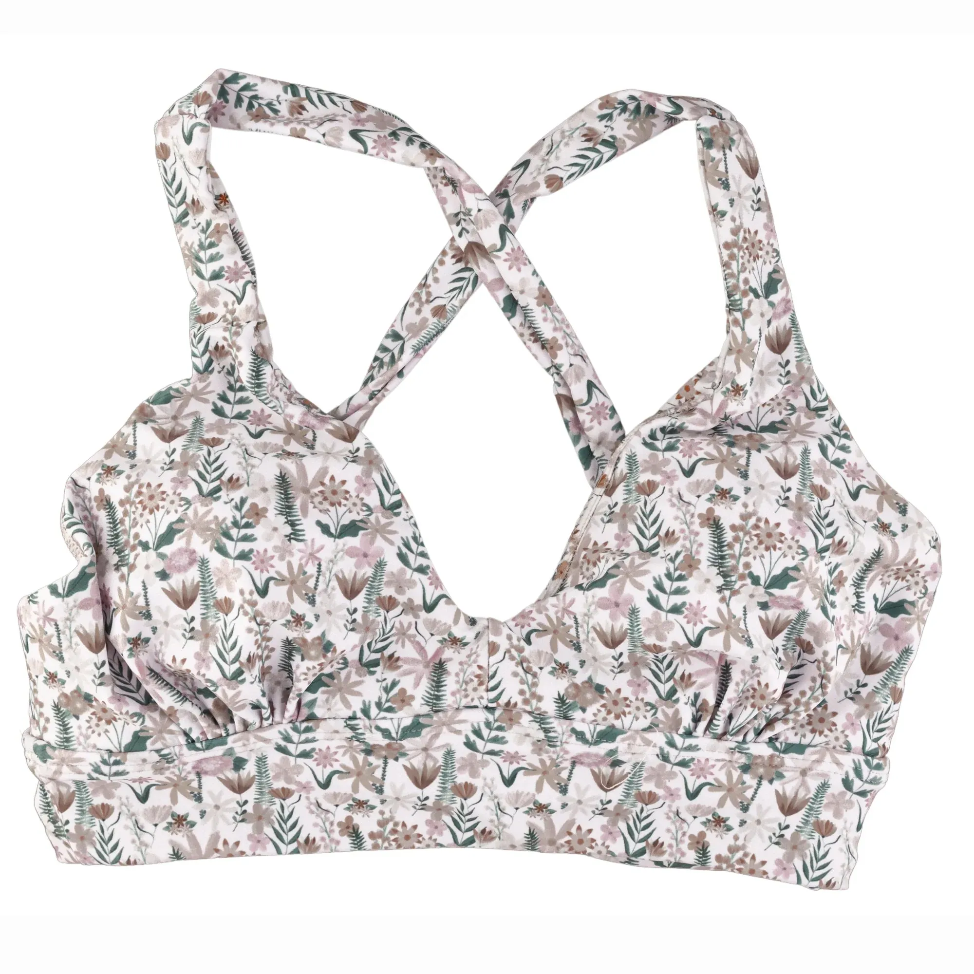 Current Tyed Women's V-Cup Crossback Bikini Top