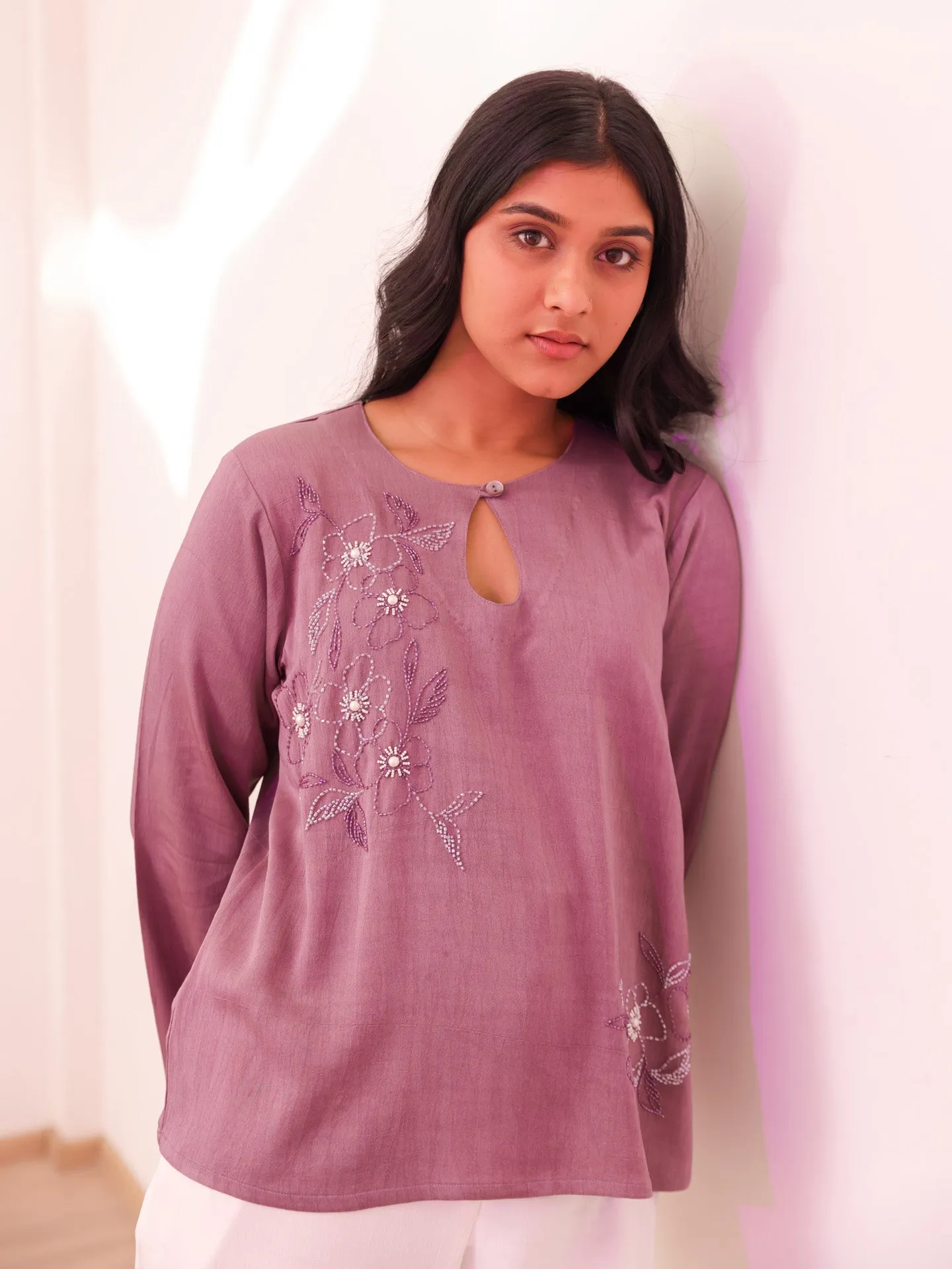 Diane Top - Mauve