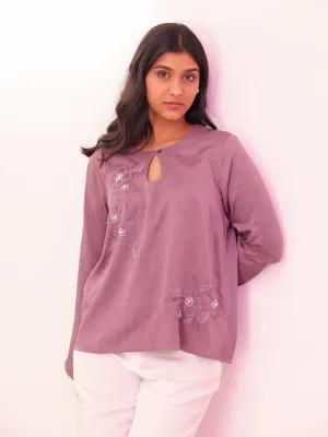 Diane Top - Mauve