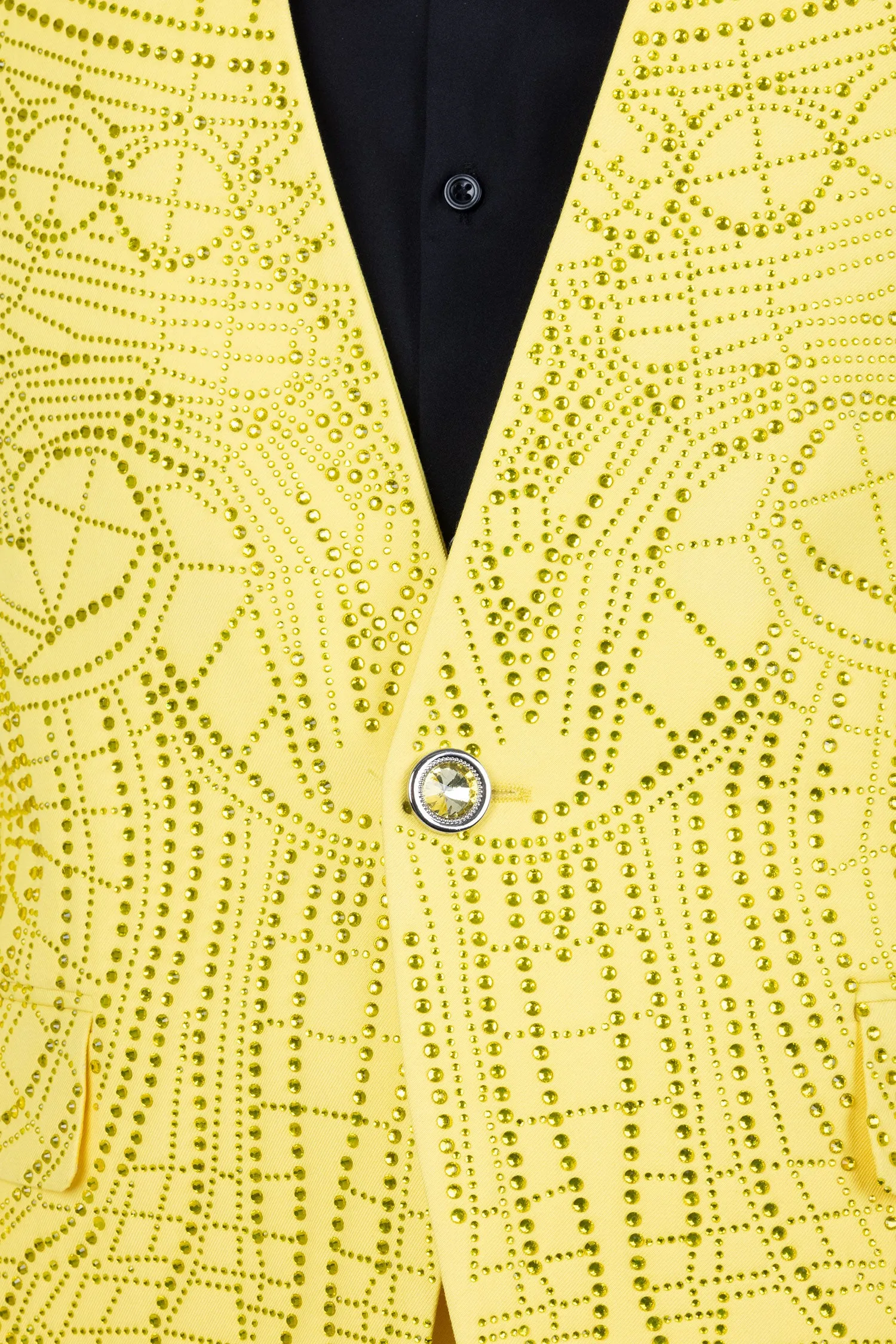 Dignified Mod Rhinestone Suit