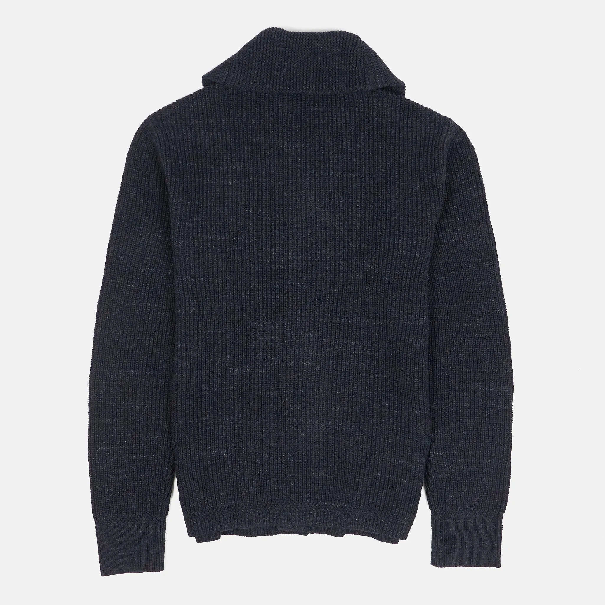 Double RL Shawl Heather Cardigan