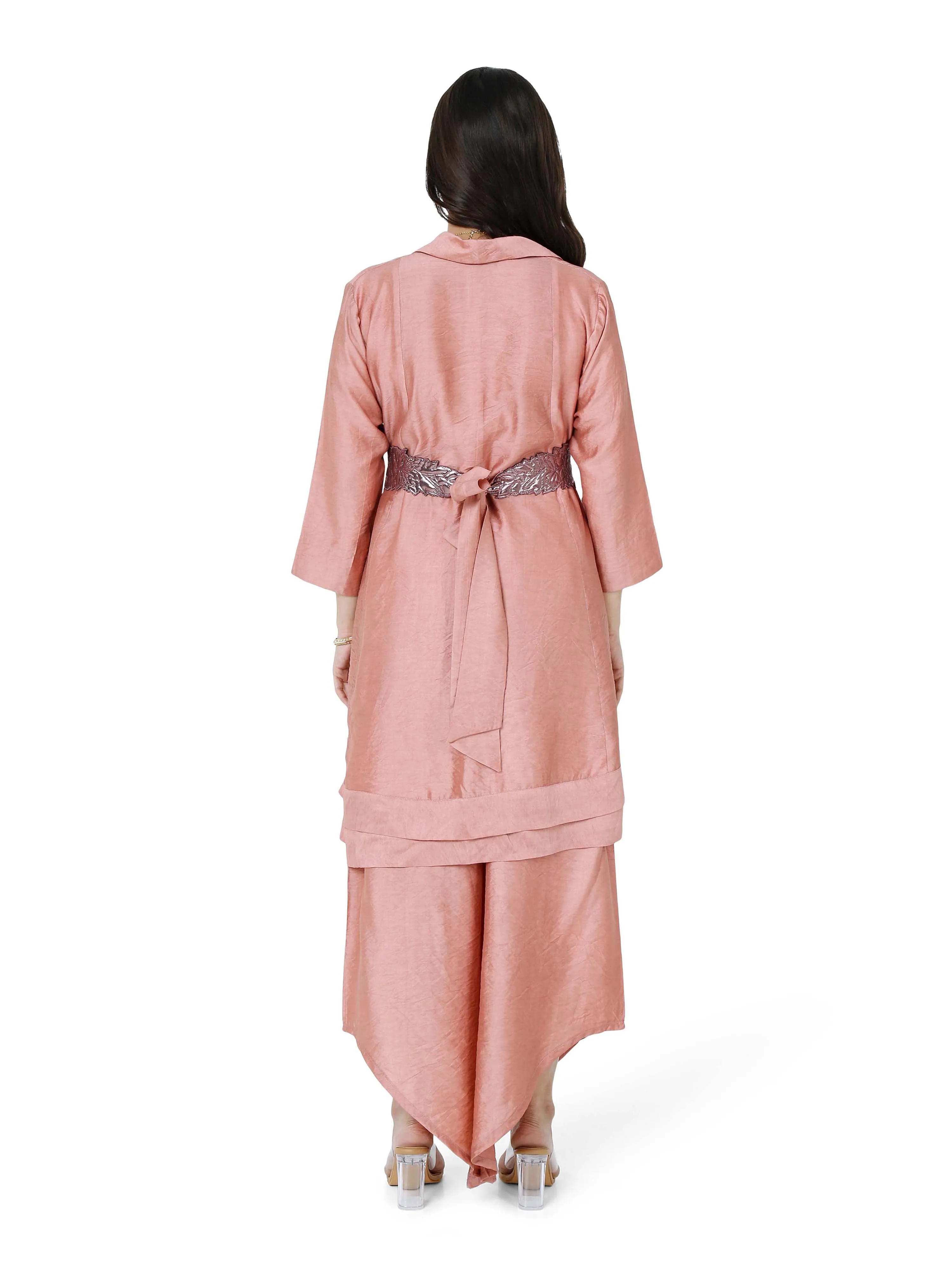 Dusty Pink Layered tunic