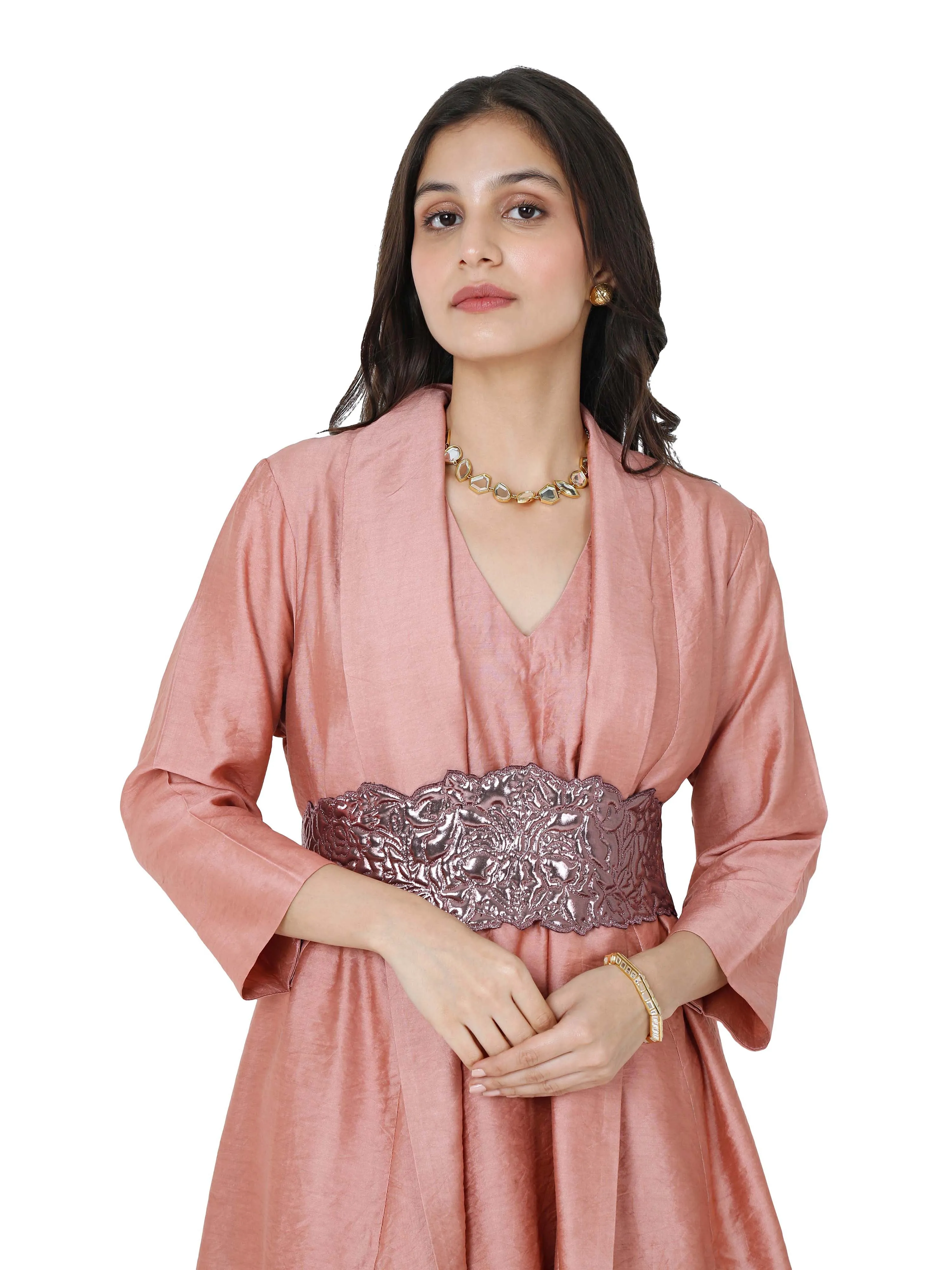 Dusty Pink Layered tunic
