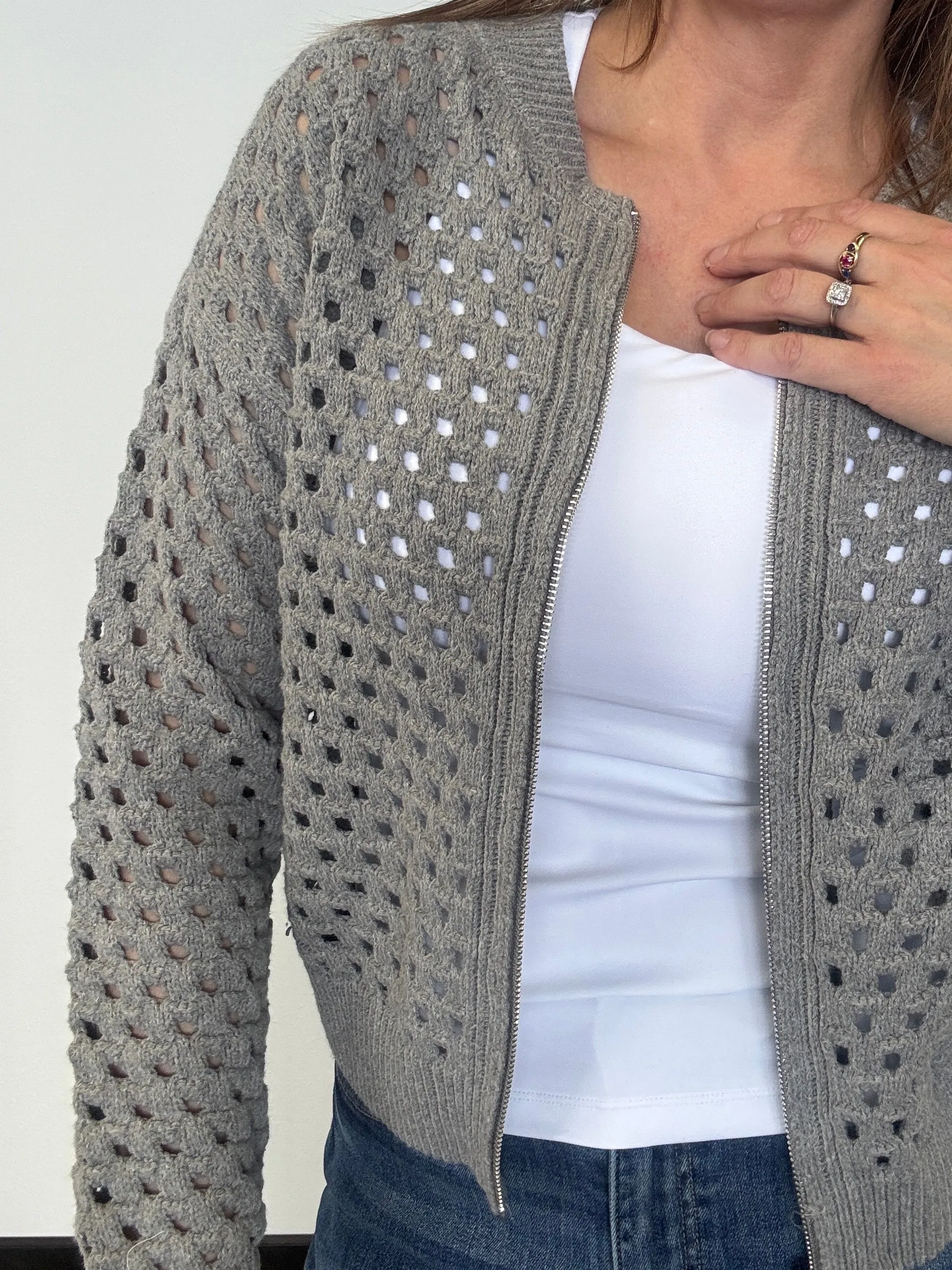 ELAN Aster Sweater Cardigan