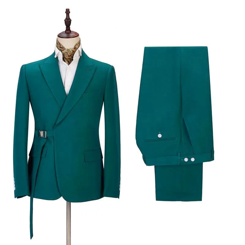 Elegant Peaked Lapel Prom Outsfits Men Suits