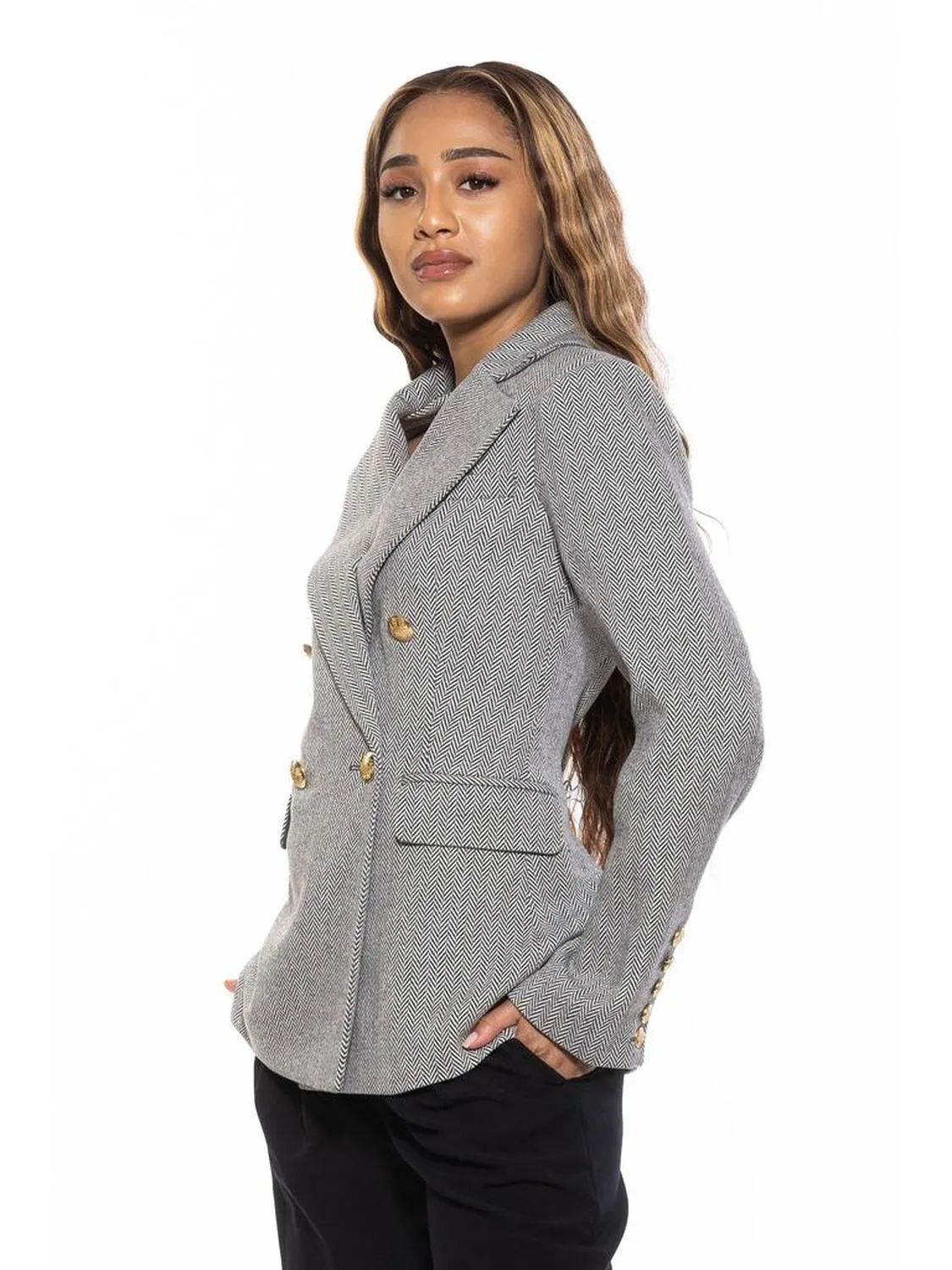 Farrah Tweed Blazer