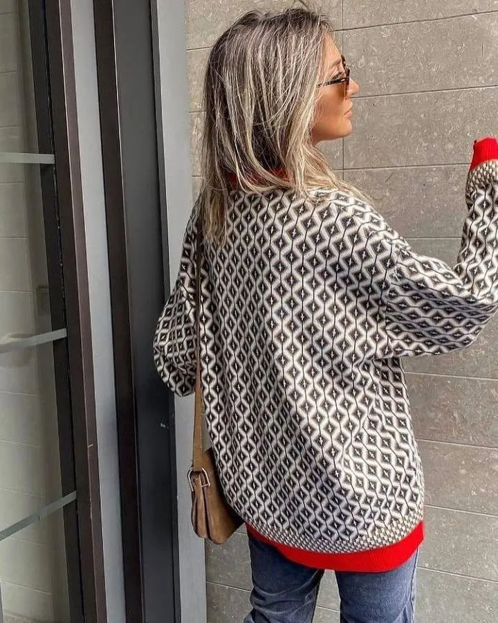 Fashoin Irregular Women Casual Loose Cardigan Sweaters
