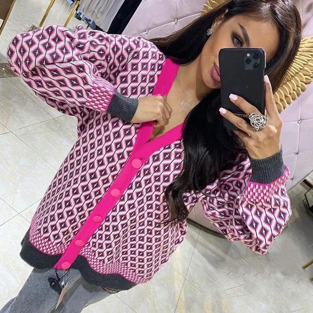Fashoin Irregular Women Casual Loose Cardigan Sweaters