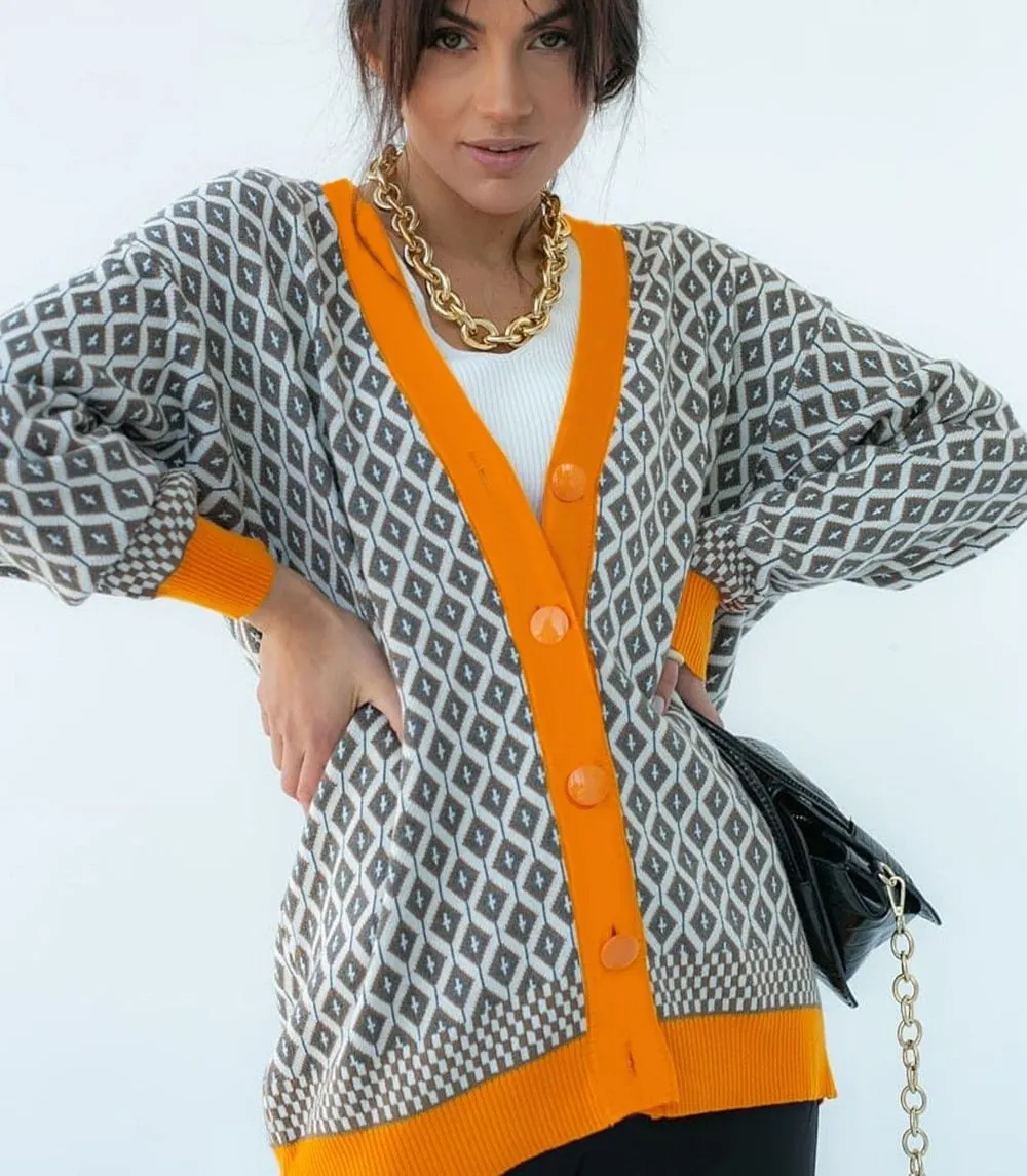 Fashoin Irregular Women Casual Loose Cardigan Sweaters