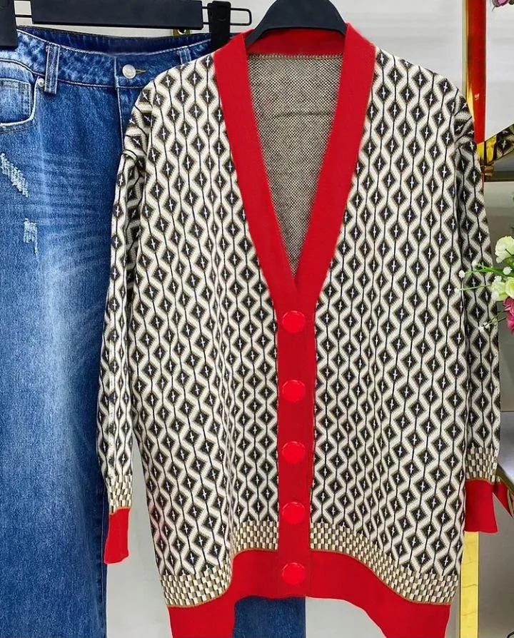 Fashoin Irregular Women Casual Loose Cardigan Sweaters
