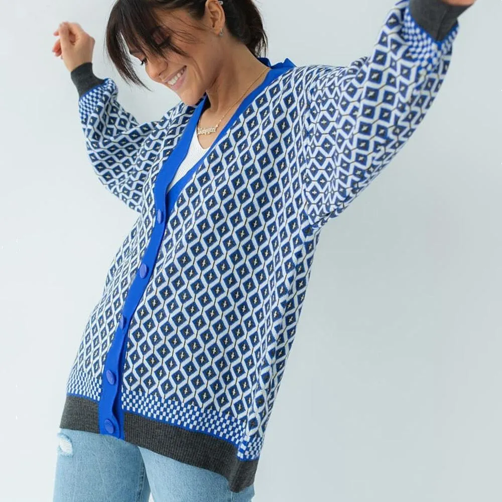 Fashoin Irregular Women Casual Loose Cardigan Sweaters