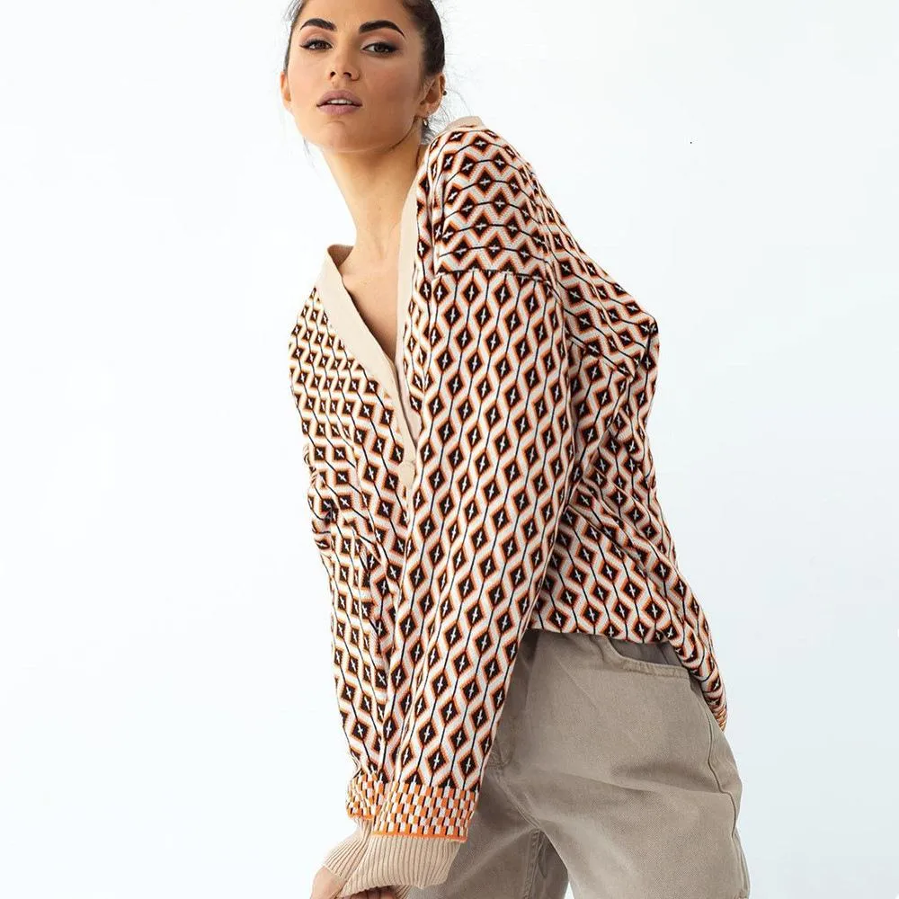 Fashoin Irregular Women Casual Loose Cardigan Sweaters