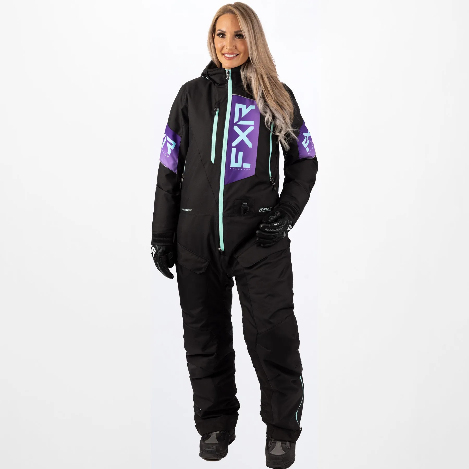 FXR Womens Recruit F.A.S.T. Insulated Monosuit