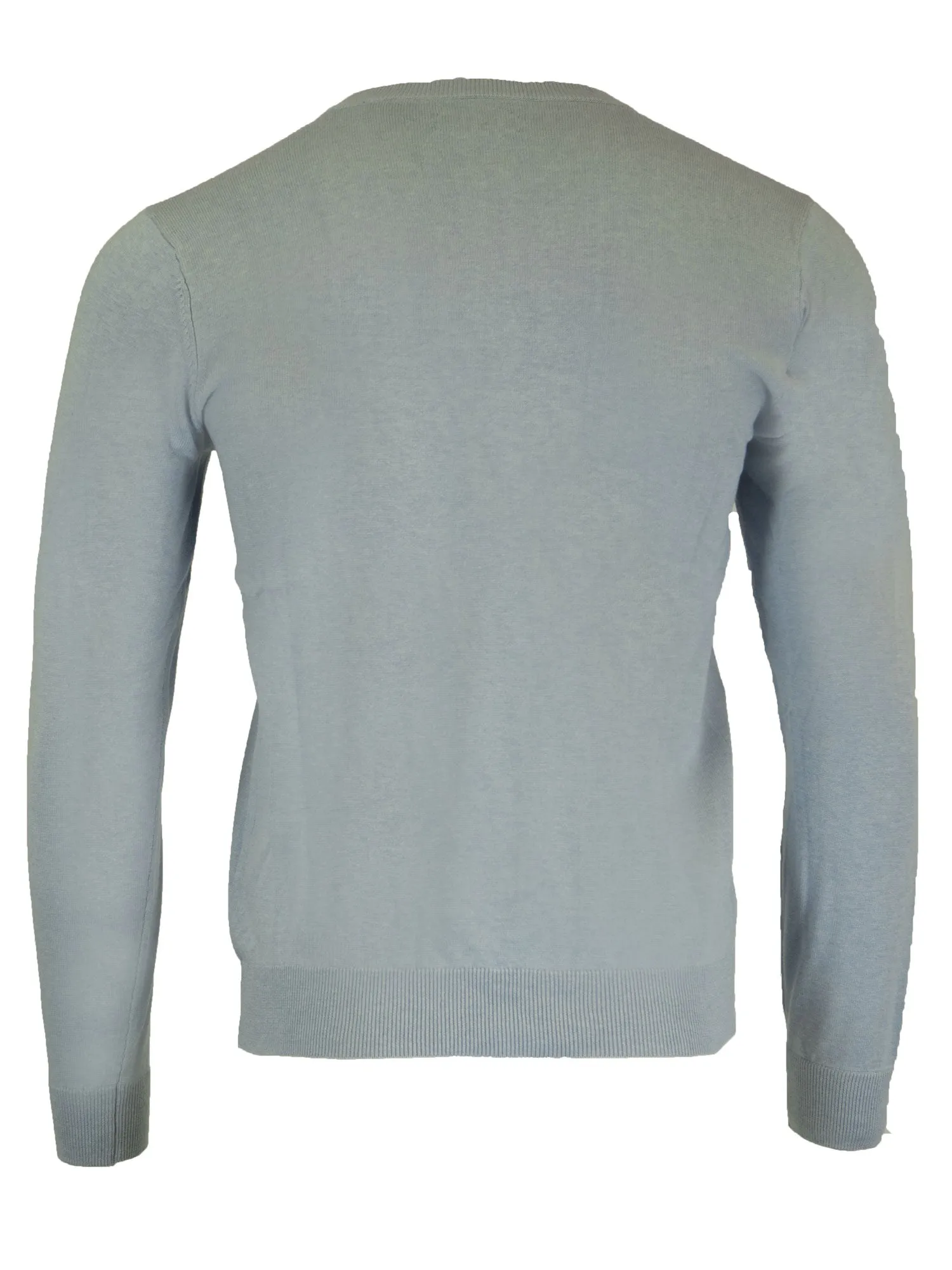 GANT Men's Lake Blue O2 Gant Logo V-Neck Sweatshirt 81245 Size M $165 NWT