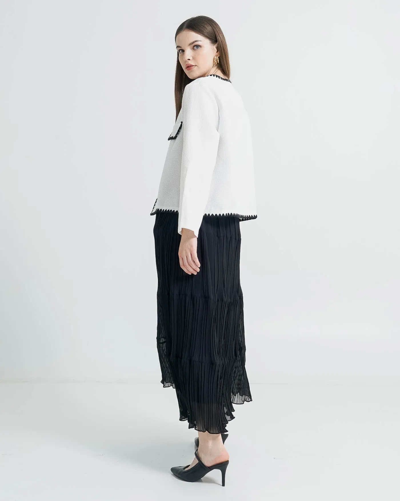 Georgia White Cardigan