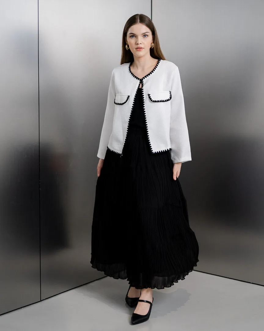 Georgia White Cardigan