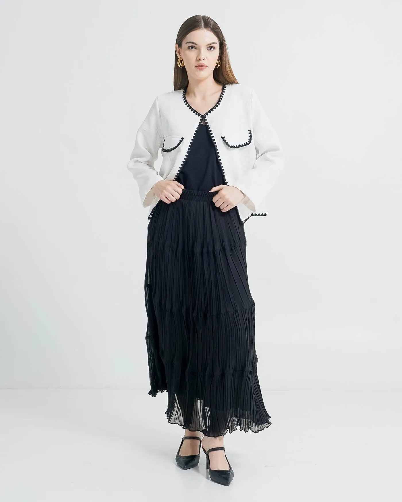 Georgia White Cardigan