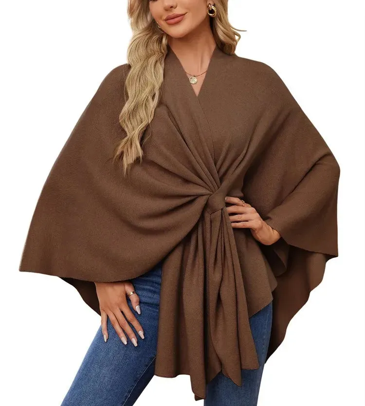 GERTRUDE - PONCHO SWEATER