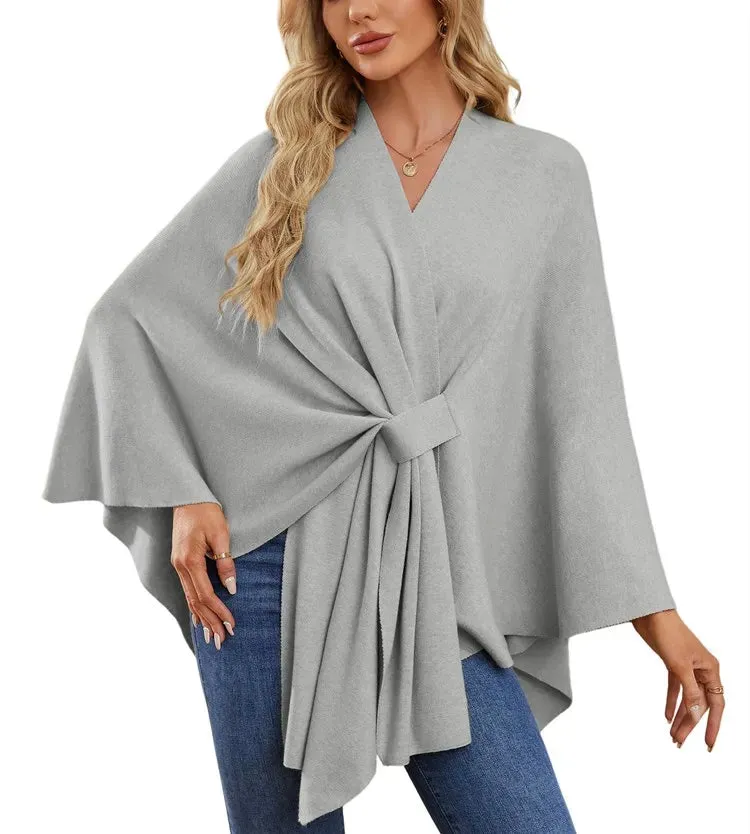 GERTRUDE - PONCHO SWEATER
