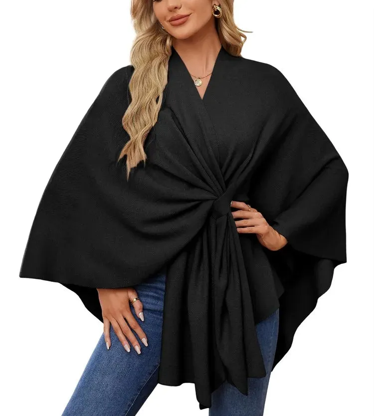 GERTRUDE - PONCHO SWEATER