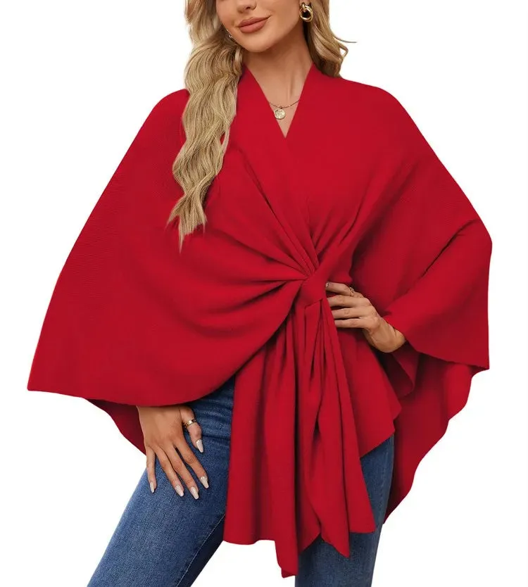 GERTRUDE - PONCHO SWEATER