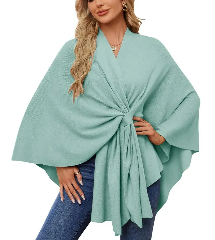 GERTRUDE - PONCHO SWEATER