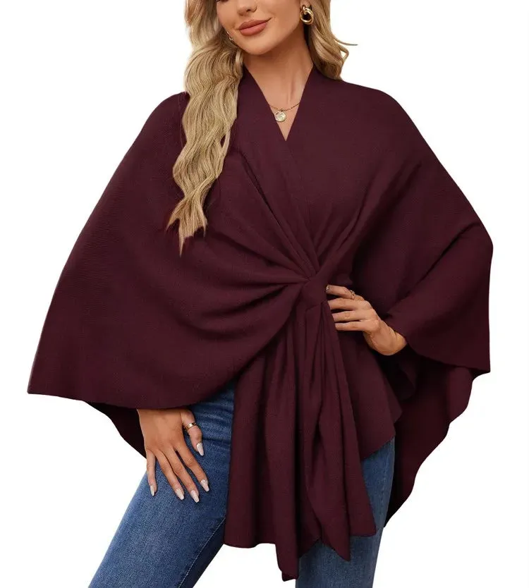 GERTRUDE - PONCHO SWEATER