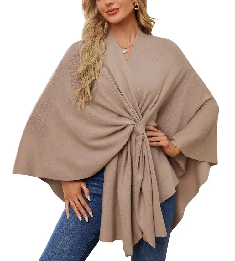 GERTRUDE - PONCHO SWEATER