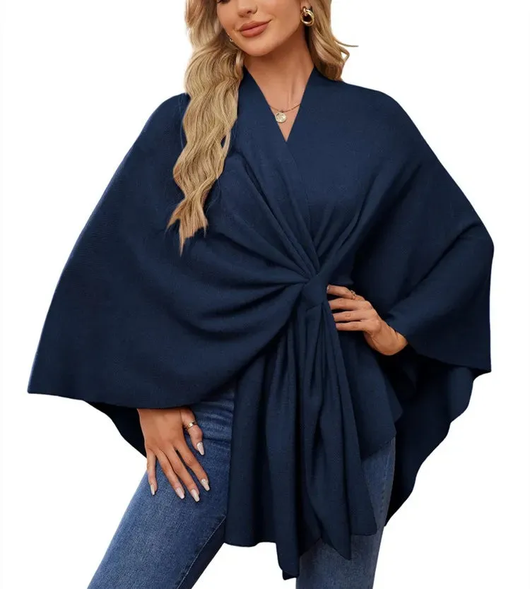 GERTRUDE - PONCHO SWEATER
