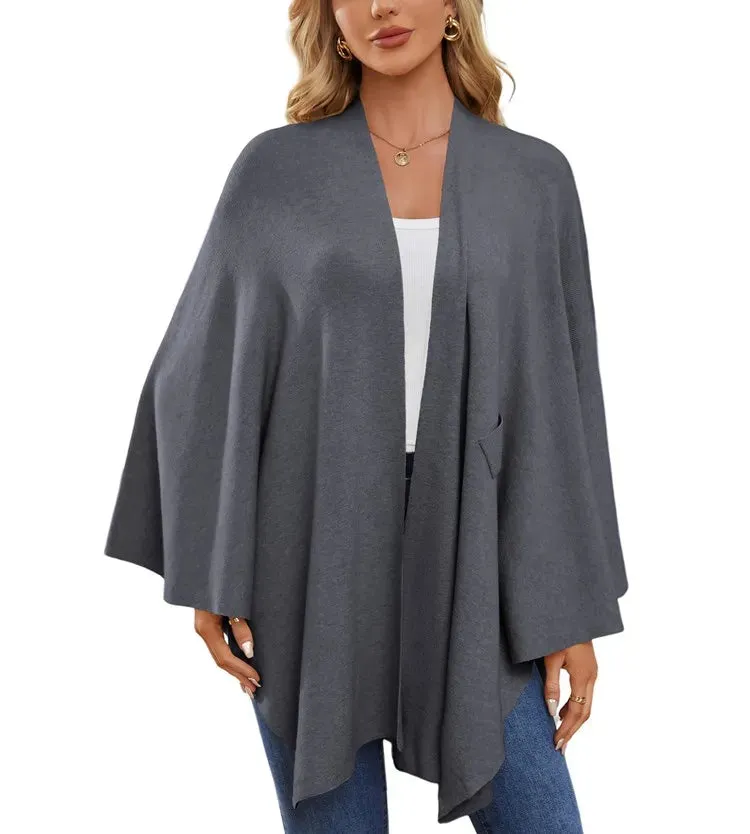 GERTRUDE - PONCHO SWEATER