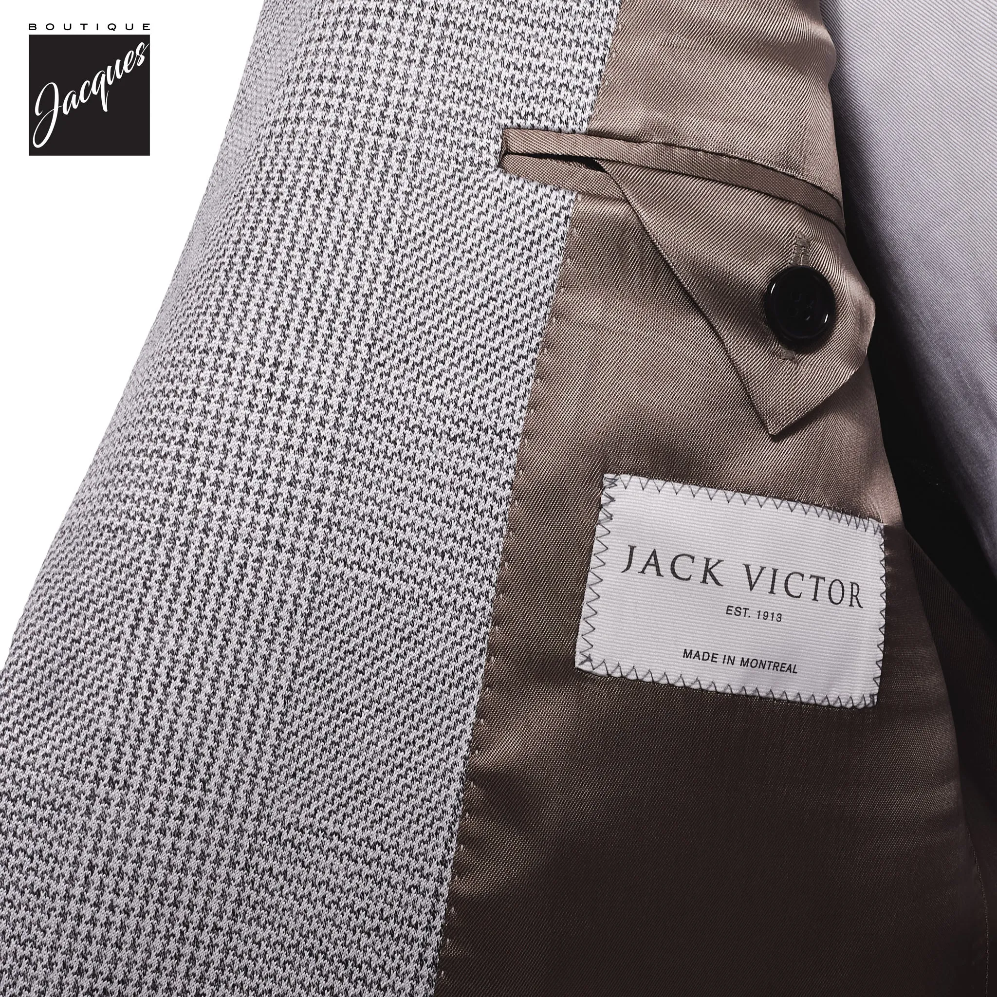 Gray Cotton Silk Knit Hampton Contemporary Fit Sport Jacket - Jack Victor