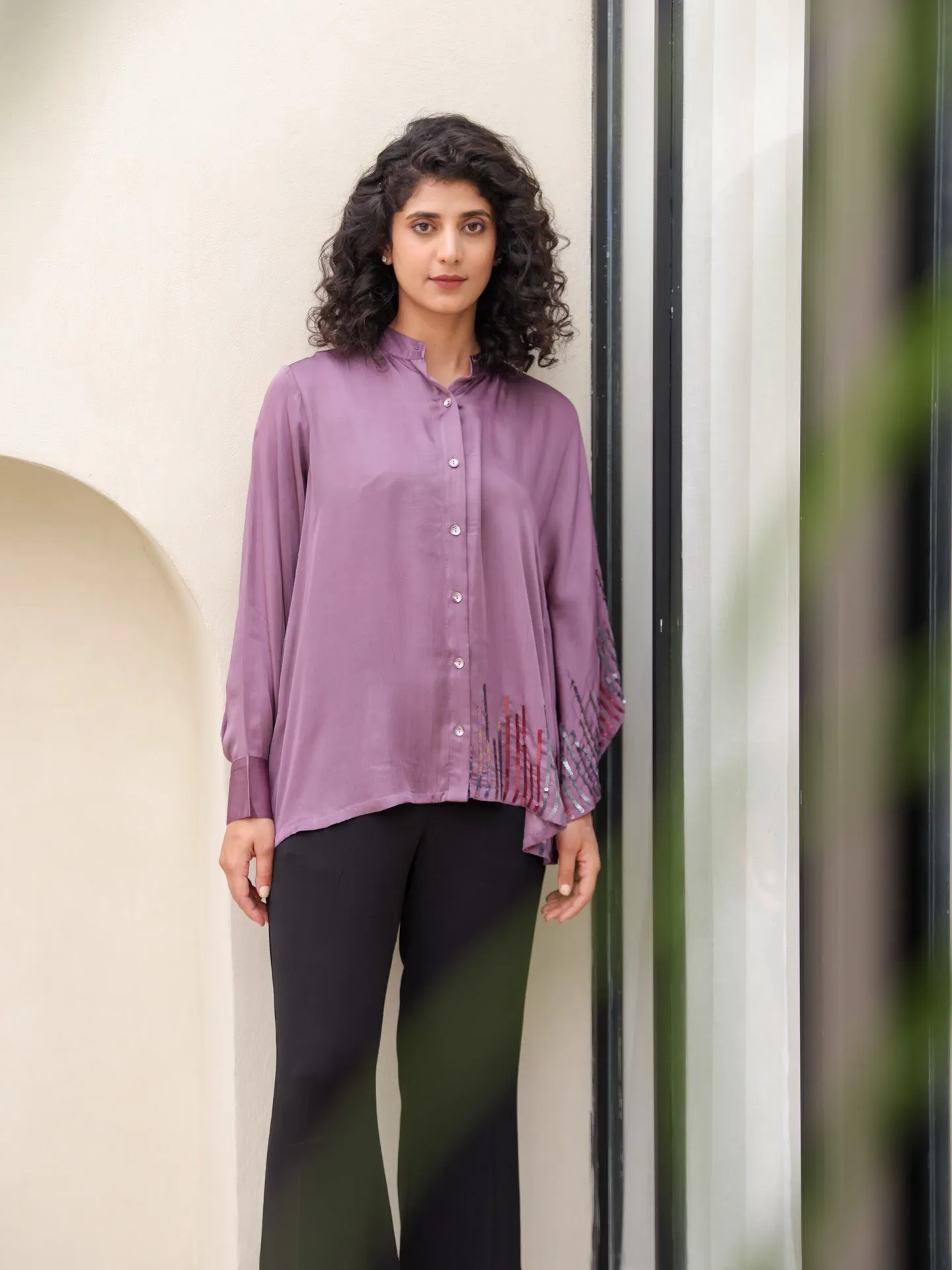 Grazie Shirt - Mauve