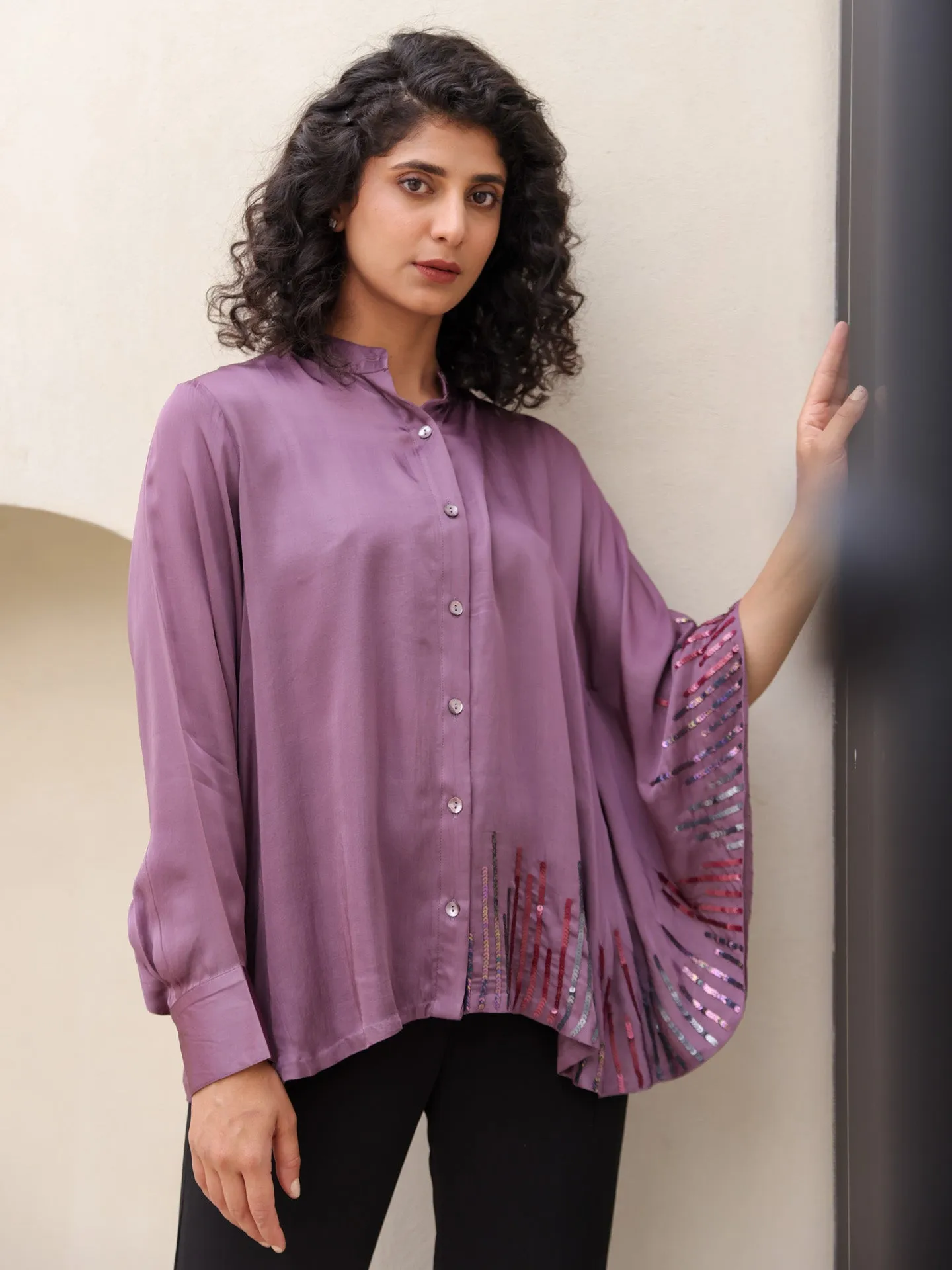 Grazie Shirt - Mauve