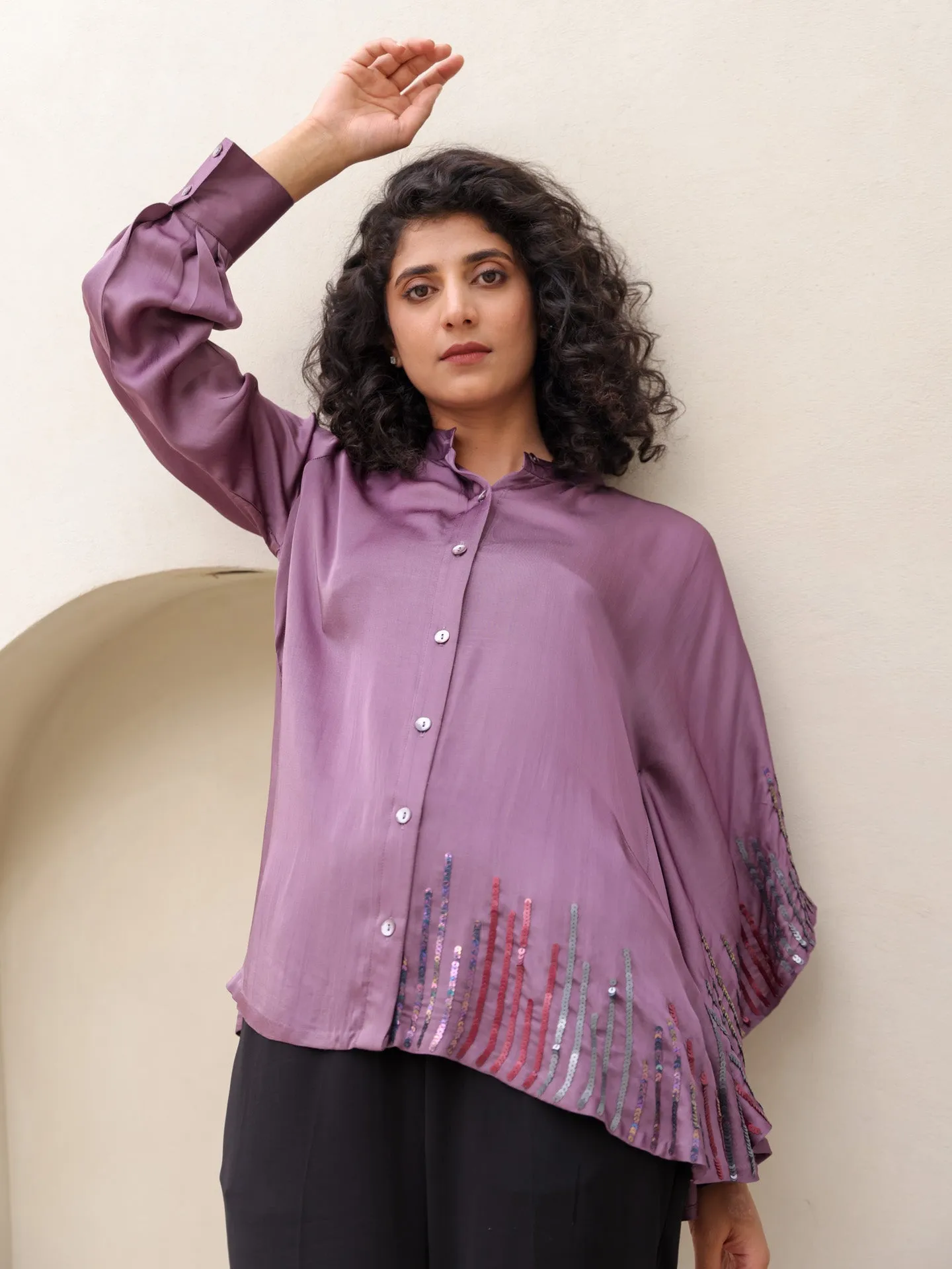 Grazie Shirt - Mauve