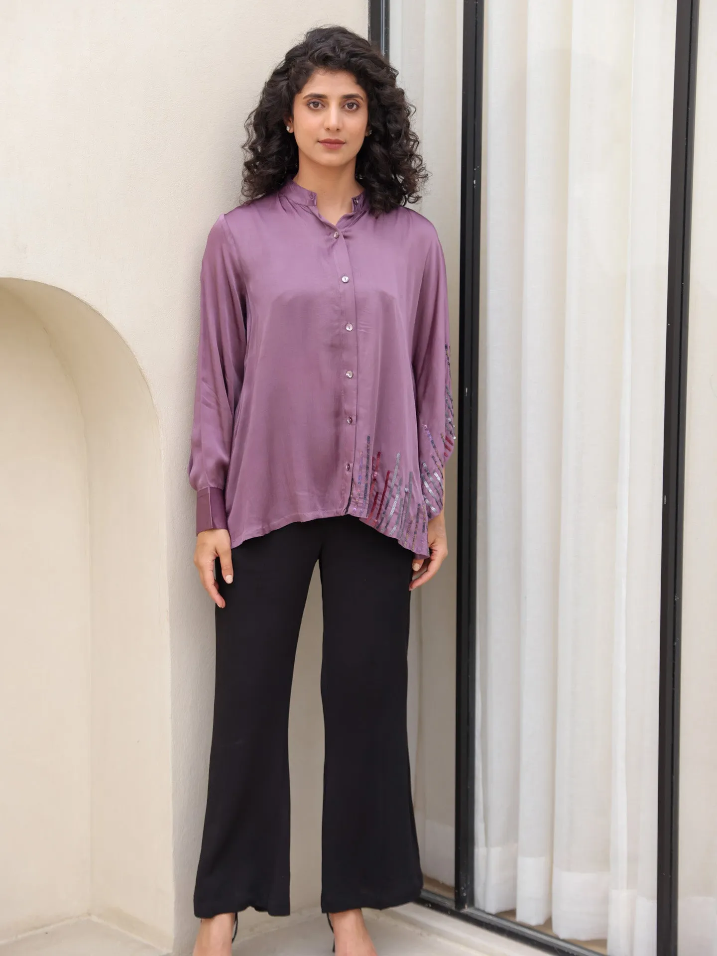 Grazie Shirt - Mauve