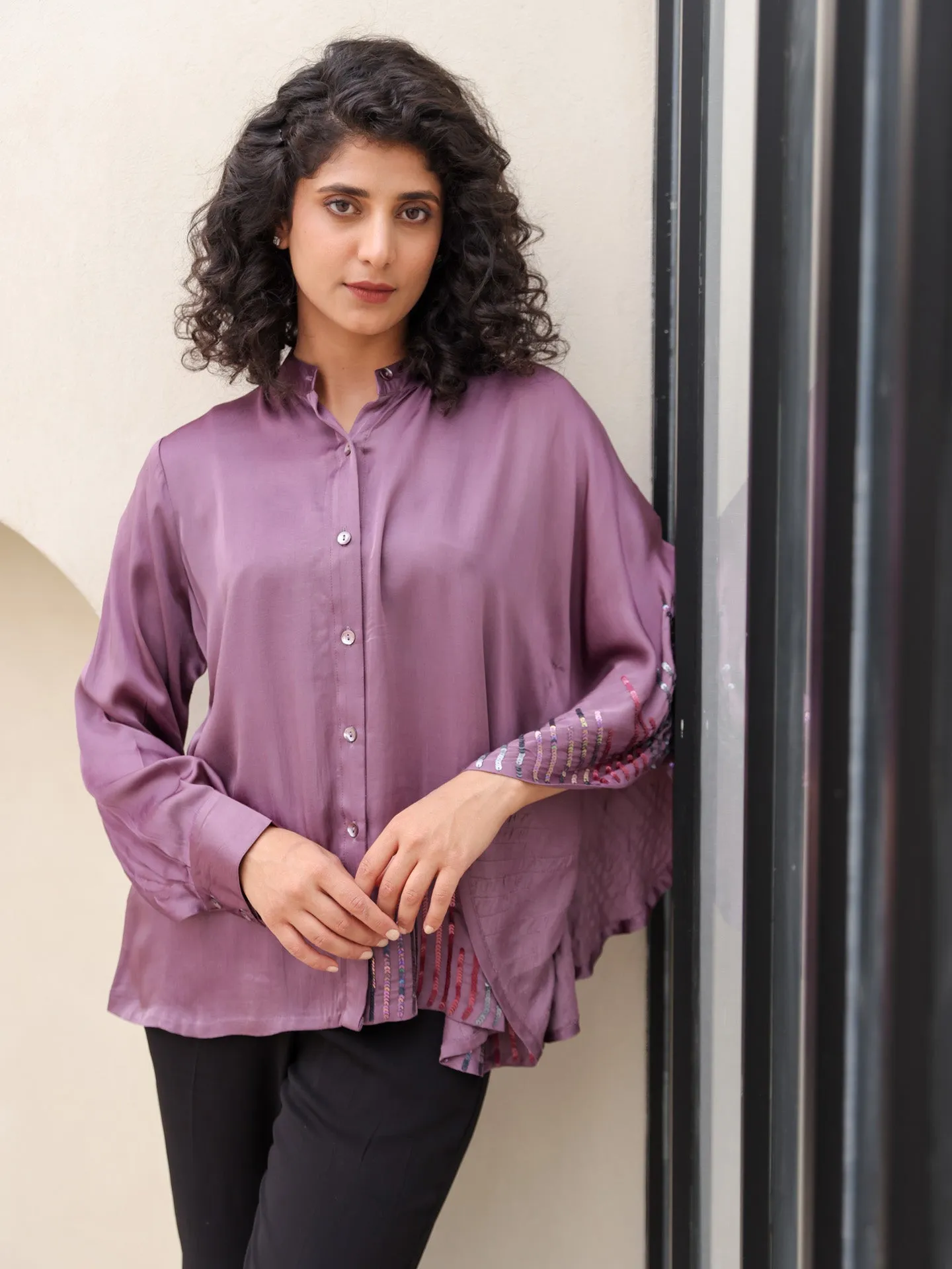 Grazie Shirt - Mauve