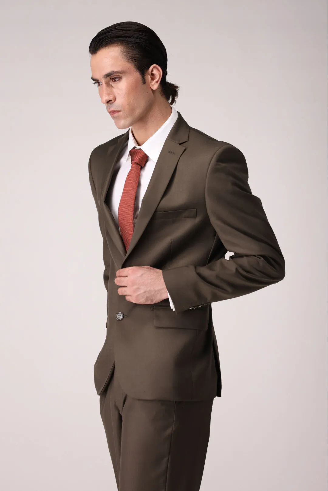 Green Two Piece Suit