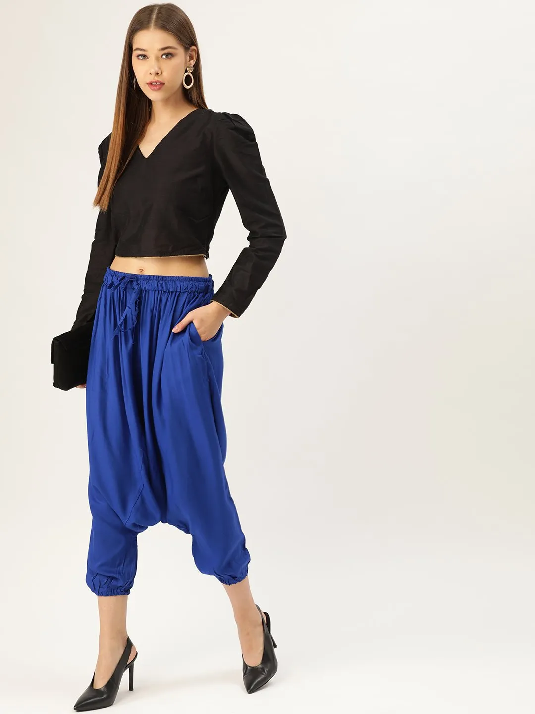 Harem Pants - Indigo Blue