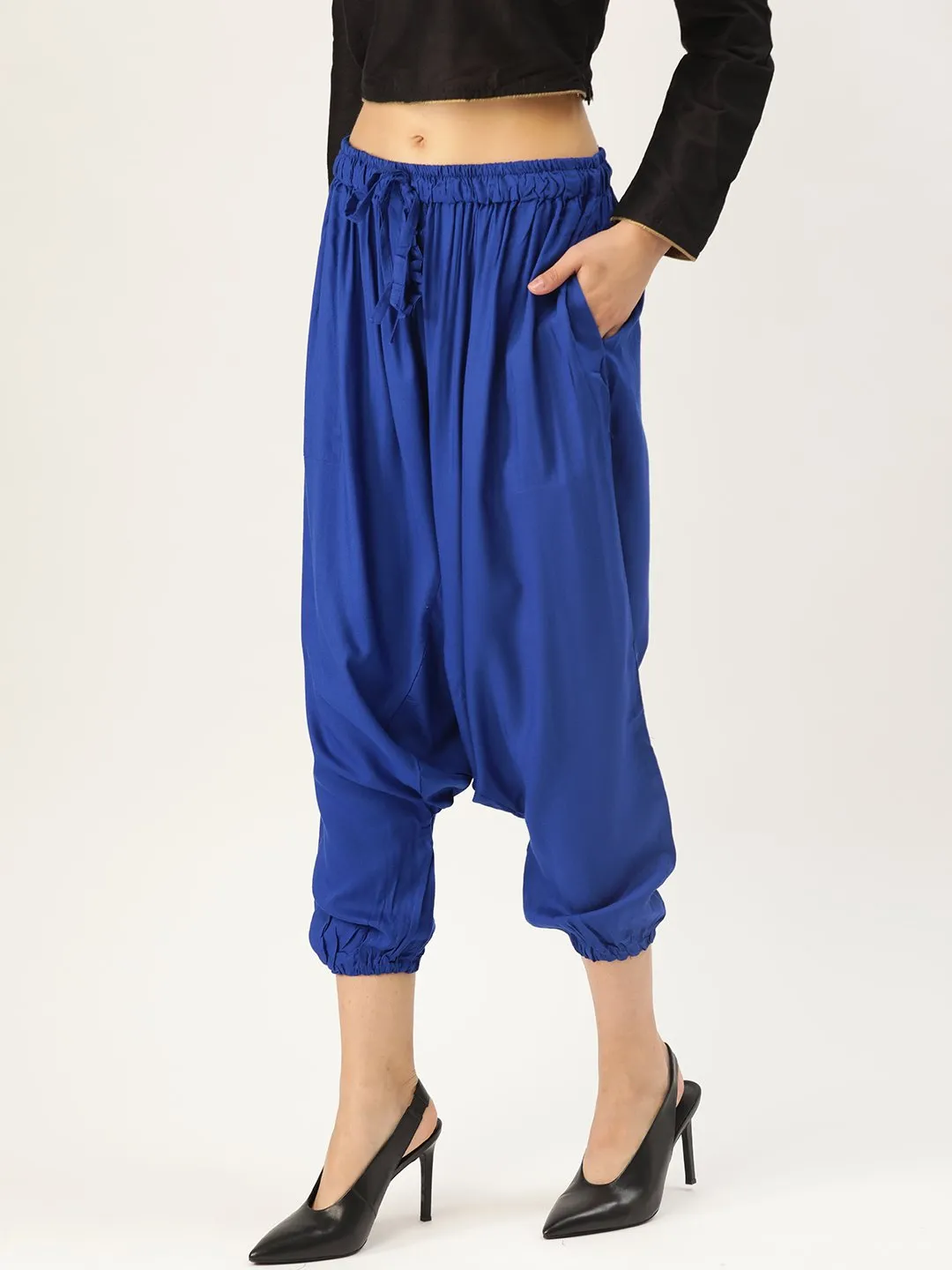 Harem Pants - Indigo Blue