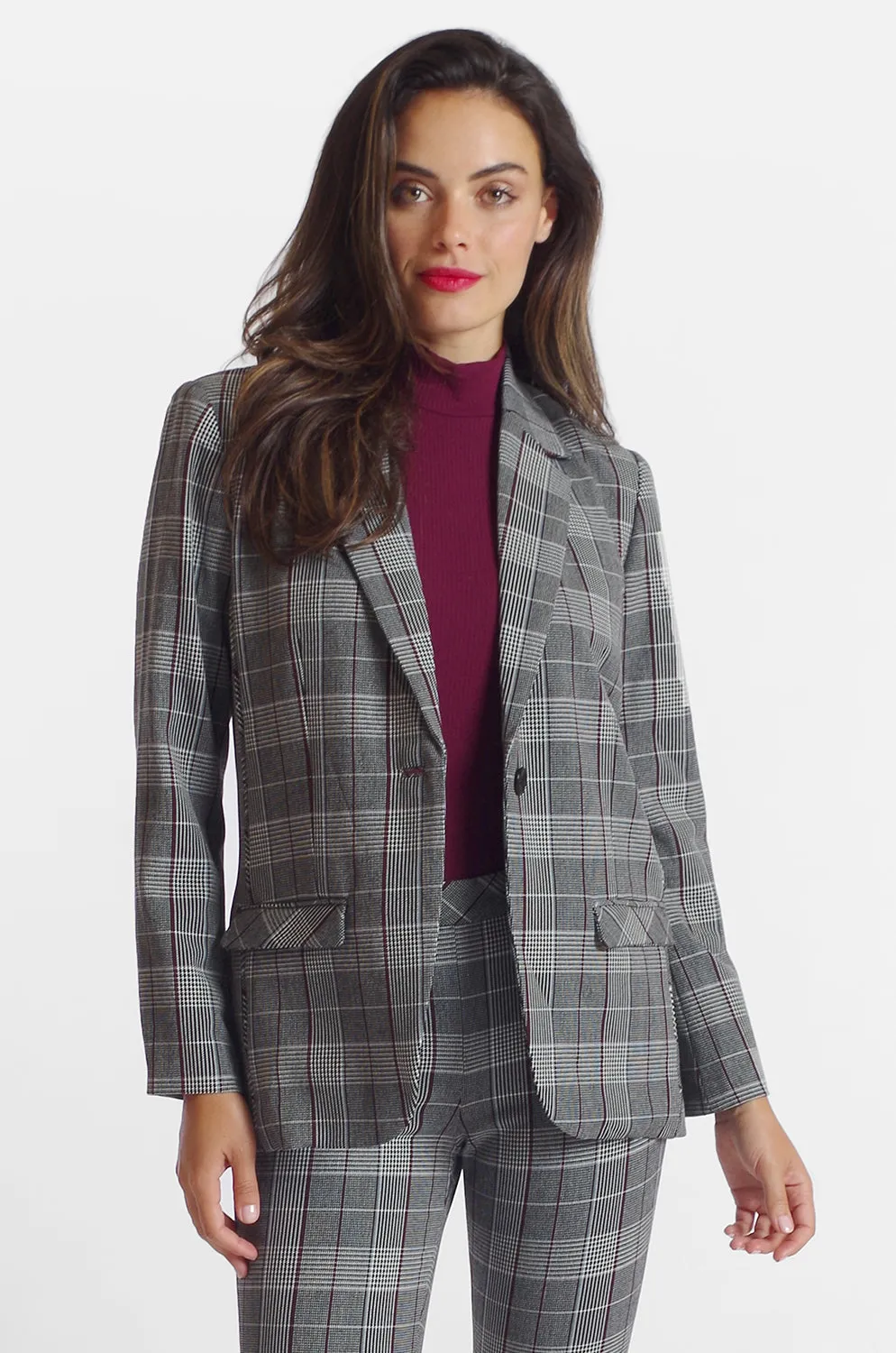 Harlow Jacket - Sussex Plaid: FINAL SALE