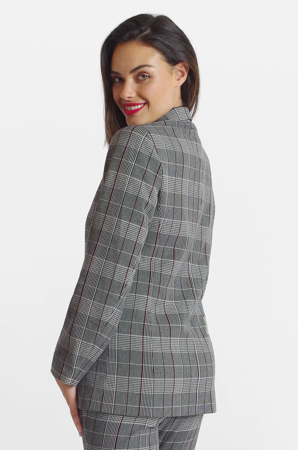 Harlow Jacket - Sussex Plaid: FINAL SALE