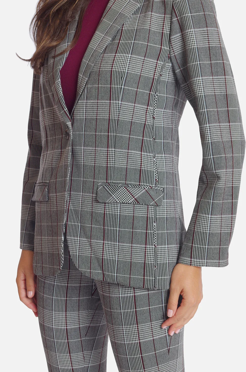 Harlow Jacket - Sussex Plaid: FINAL SALE