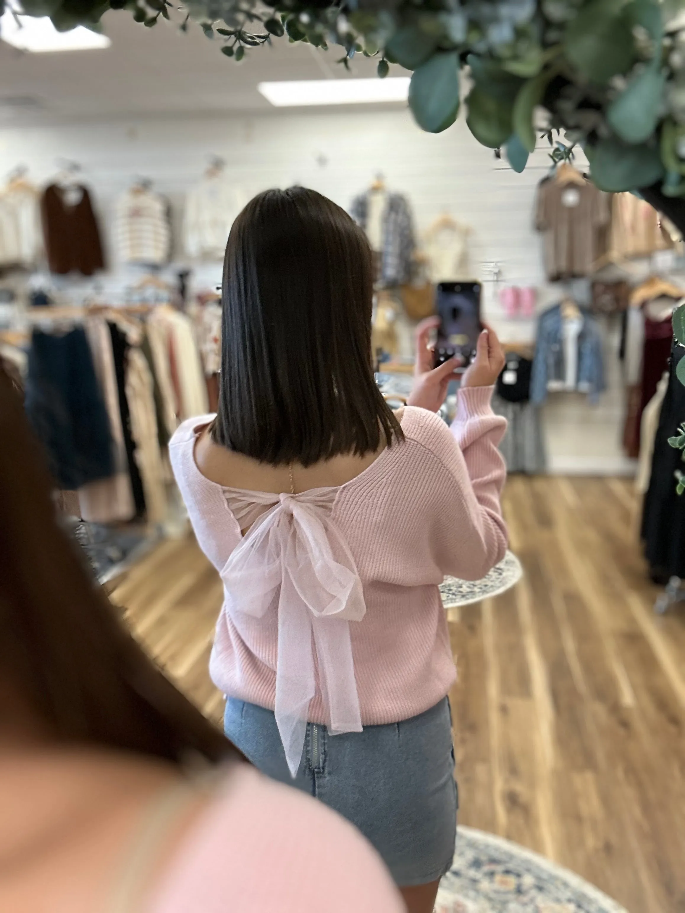 Hattie Dusty Pink Sweater