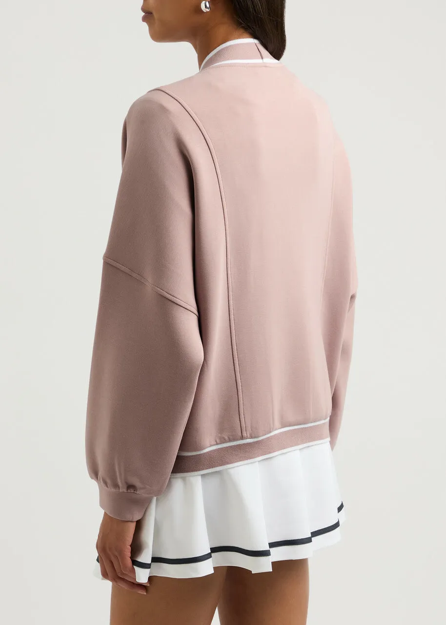 Hazel Blues® |  Contrast Trim V Neck Button Up Cardigan