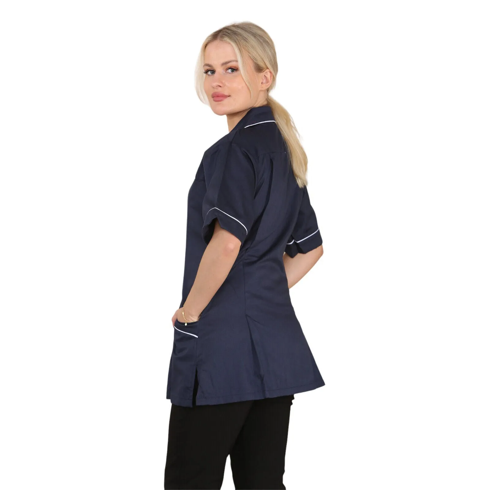 HEALTHCARE NURSING BEAUTY TUNICS WOMAN LADIES GIRLS UNIFORM CARERS SHIRTS TOP