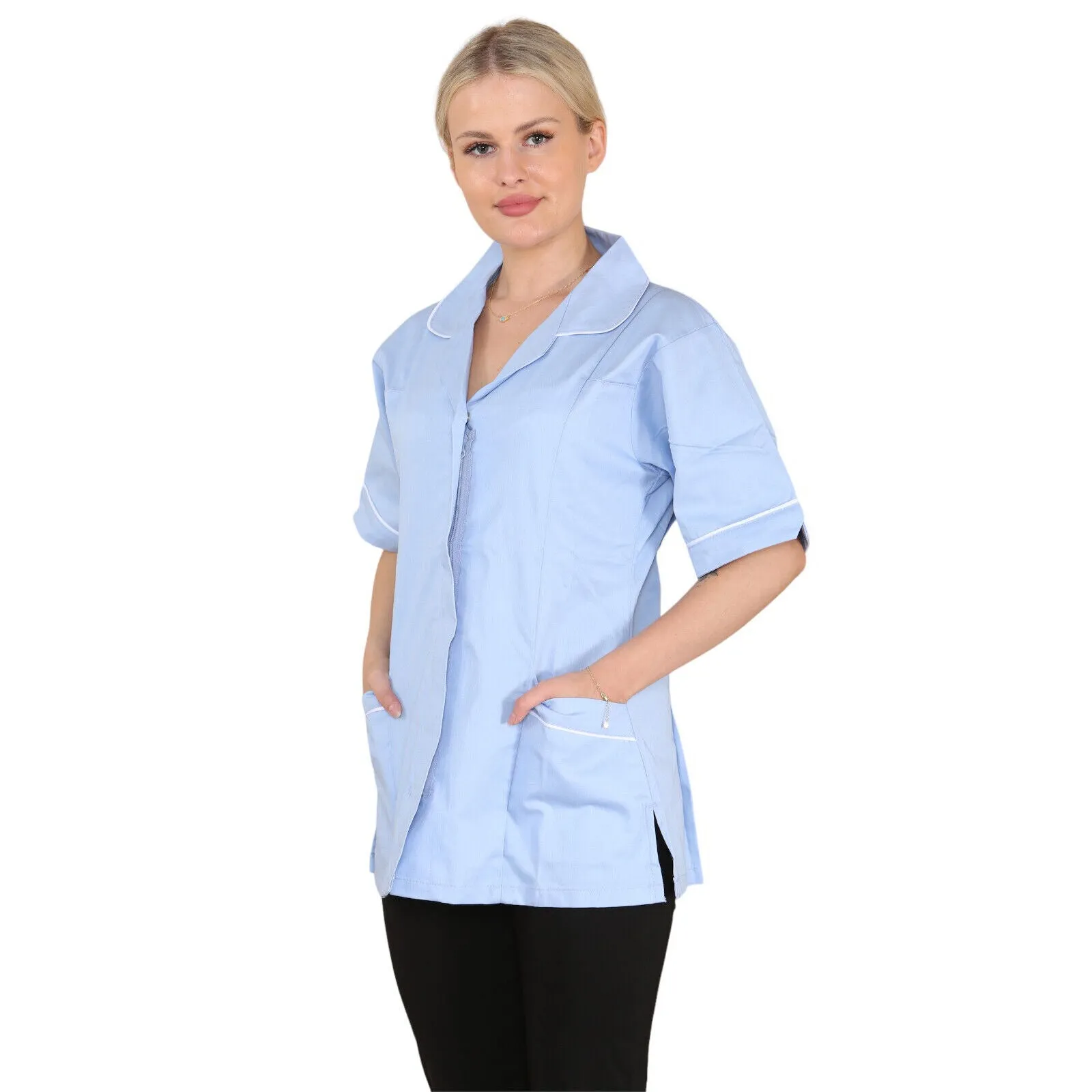HEALTHCARE NURSING BEAUTY TUNICS WOMAN LADIES GIRLS UNIFORM CARERS SHIRTS TOP