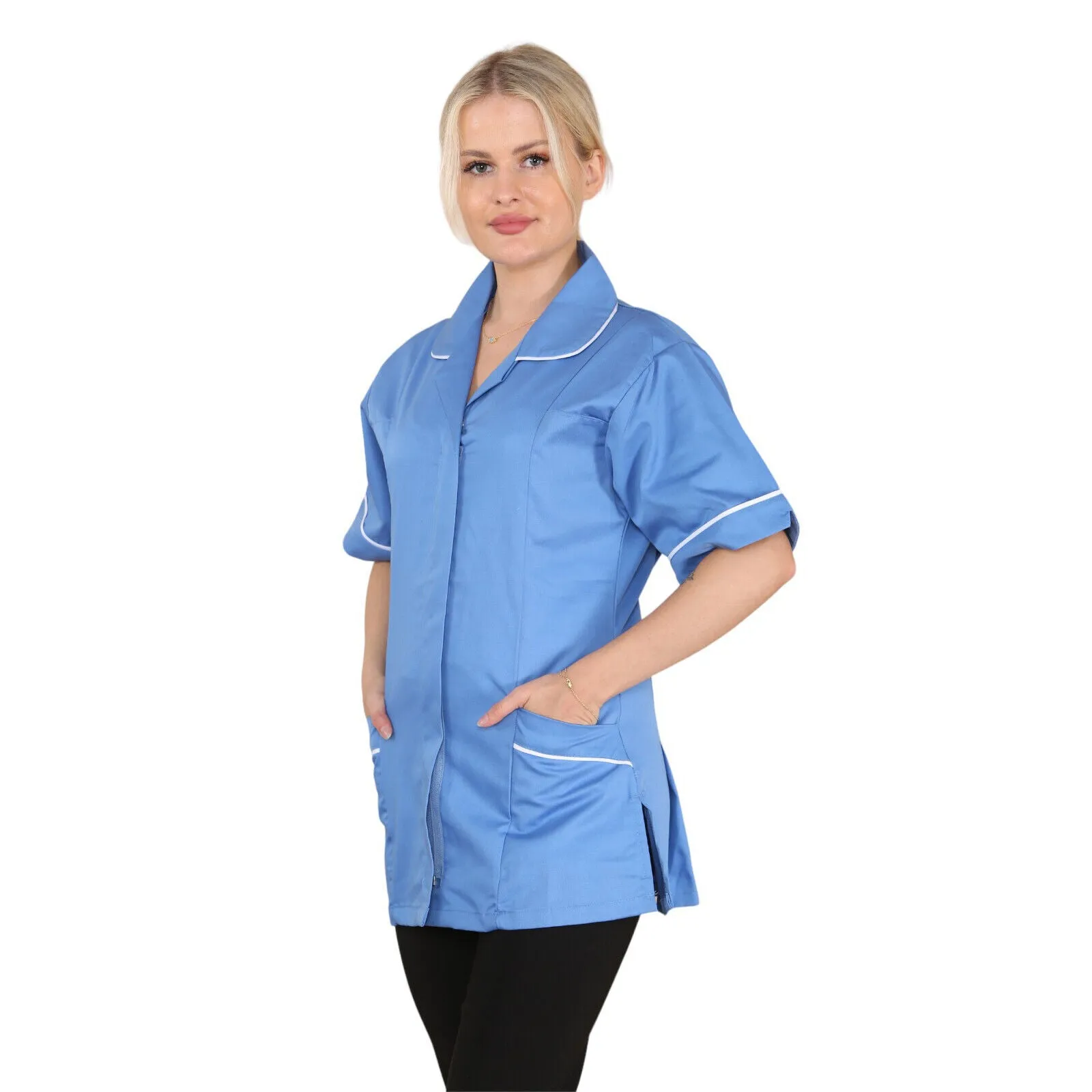 HEALTHCARE NURSING BEAUTY TUNICS WOMAN LADIES GIRLS UNIFORM CARERS SHIRTS TOP